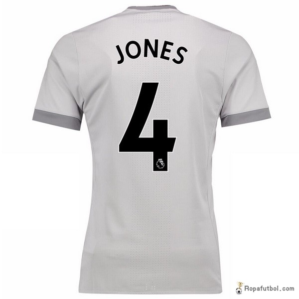 Camiseta Manchester United Replica Tercera Ropa Jones 2017/18
